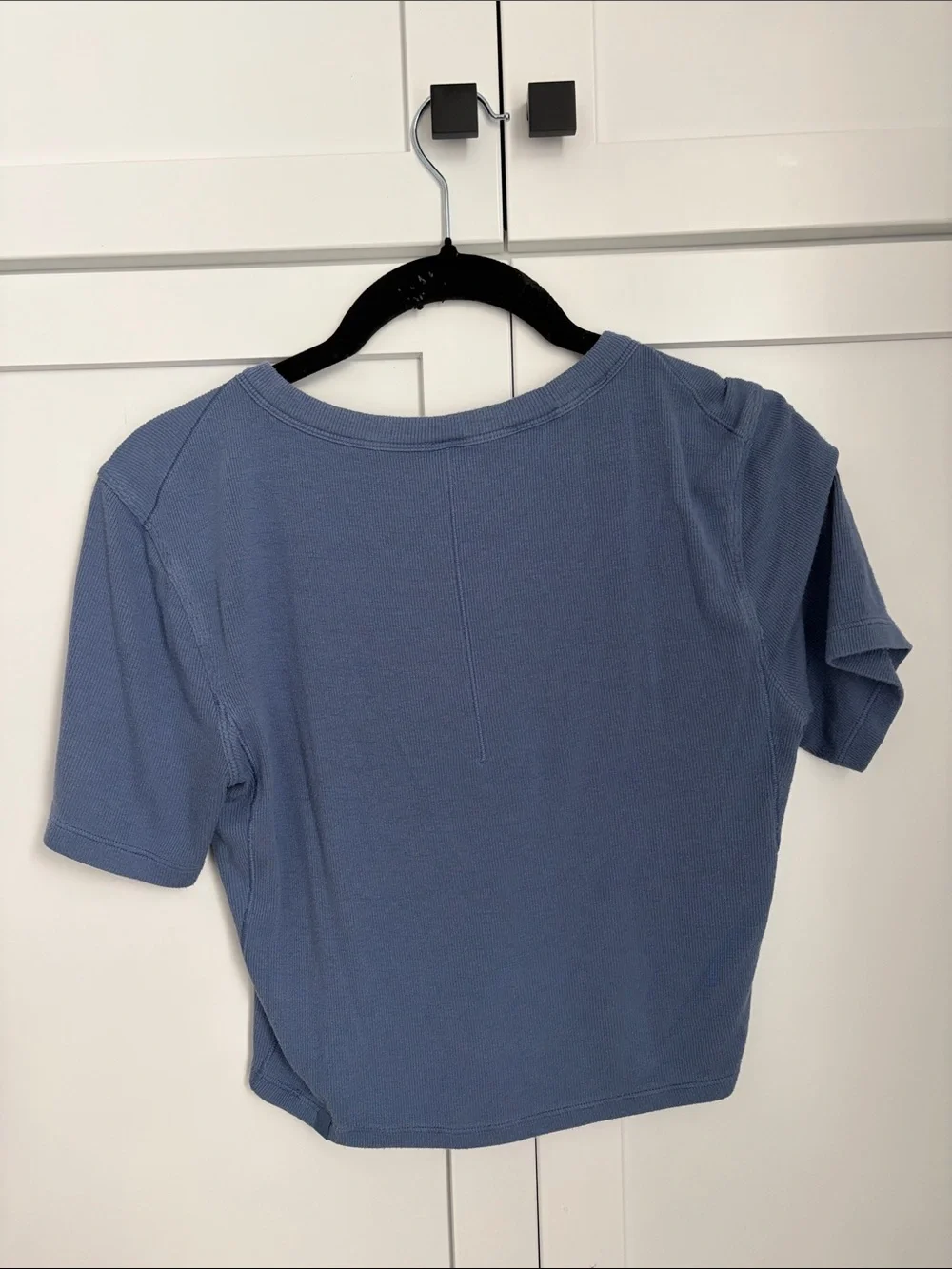 Lululemon Short-Sleeve Cropped Crewneck